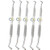G.S DENTAL FLAT PLASTIC INSTRUMENTS LARGE DENTAL EXAMINATION SCALERS