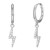 14k Gold Plated Sterling Silver Cubic Zirconia Small Hoop Earrings For Women Huggie Hoop Ear Cuff Earrings 10mm