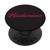 Budweiser Black Script PopSockets Stand for Smartphones  and  Tablets PopSockets PopGrip- Swappable Grip for Phones  and  Tablets