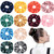 Yantu 13 Pcs Velvet Scrunchies Pearl Elastic Hair Ties Ropes Cute Ponytail Holder Hair Bands for Women Girl Hair Accessories