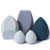 fast b. Makeup Sponge Blender Beauty Sponge Blenders Latex-Free for Foundation Concealer Blush  and  Powder