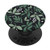 Green Botanical Foliage  and  White Berry Floral Bud Pattern PopSockets PopGrip- Swappable Grip for Phones  and  Tablets