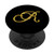 Letter R - Initial R Golden And Black Monogram PopSockets Grip and Stand for Phones and Tablets