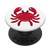 Preppy Crab Nautical Phone Pop PopSockets PopGrip- Swappable Grip for Phones  and  Tablets
