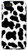 iPhone SE -2020- - 7 - 8 Cow Print Black White Spotted Phone Case Cute Animal Pattern Case