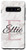 Galaxy S10 Ellie Pink Monogram Letter E Girls Personalized Name Case