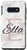 Galaxy S10e Ella Pink Monogram Letter E Girls Personalized Name Case