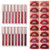 16 Pcs Matte Liquid Lipstick Makeup Set Velvety Liquid Lipstick Long Lasting Durable Nude Lip Gloss Beauty Cosmetics Set for Girls and Women