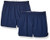 Soffe Girls' Authentic Cheer Short Navy Medium -2-Pack-