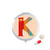 K Alphabet Orange Fruit Cute Pattern Pill Case Pocket Medicine Storage Box Container Dispenser
