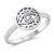 CloseoutWarehouse Sterling Silver Protection from All Evil Eye Ring Size 7
