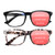 SIGVAN Progressive Multifocal Computer Glasses Women Men Blue Light Blocking Reading Glasses Spring Hinge Readers -2 Mix 2.5-