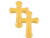 Set of 2 Gold Cross Jumbo 44" Foil Party Balloons