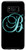 Galaxy S8 B Teal Black Turquoise Yellow Initial Monogram Letter Name Case