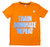 adidas Youth Big Boys Short Sleeve Climalite Train Dominate Repeat Tee -X-Large -18- Orange-