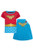 Wonder Woman Baby Girls' Costume Tee Shirt with Cape Red -18 Months-