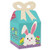 Big Dot of Happiness Hippity Hoppity - Square Favor Gift Boxes - Easter Bunny Party Bow Boxes - Set of 12