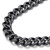FindChic Chunky Chains for Boys Men Black Thick Miami Cuban Link Curb Necklace 9MM 20'' Hip Hop Jewelry
