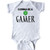 inktastic Gonna Be a Gamer Infant Creeper 6 Months White 26e69
