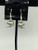 Silvertone 3D Teapot Charm Dangle Clip On Earrings