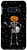 Galaxy S10e Cute Skeleton Skull With Smiling Jack-O-Lantern Pumpkin Head Case