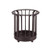 Spectrum Diversified Ashley Utensil Holder, Bronze