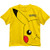 Pokemon Pikachu Big Boys Graphic T Shirt -10-12 Yellow-