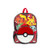 FAB Starpoint Pokemon Red Scare Again Backpack with Insulated Pokeball Lunch Box