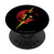 The Flash Flash Symbol Knockout PopSockets Grip and Stand for Phones and Tablets