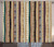 Ambesonne Tribal Curtains, Traditional Ethnic Striped Pattern with Abstract Ornamental Details Vintage Artwork, Living Room Bedroom Window Drapes 2 Panel Set, 108 W X 63 L Inches, Multicolor