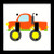 Double Toggle -2-toggle- Light Switch Plate Cover - Transportation II by PP - Monster Truck