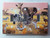 Triple Toggle -3-toggle- Light Switch Plate Cover - African Wildlife Safari Animals - Safari II