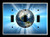 Triple Toggle -3-toggle- Light Switch Plate Cover - Outer Space - Planet Earth on Blue Burst Background