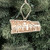Ornament - Back to the Holidays - Raw Wood 4x2in