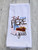Machine Embroidered Kitchen Towel I'm just here for the pie