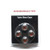 Porsche Color Valve Stem Caps, Set of Four