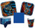 Batman Party Supply Bundle For 8 Guests - Includes Plates, Napkins, Tablecover and Cups