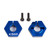 Team Associated RC10 B6.2 4.0mm Clamping Wheel Hex -Blue- -2-