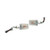 K and S Technologies Marker Lights Mini Stalk White-Clear
