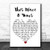This Place O' Yours White Heart Song Lyric Print