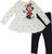 Disney Minnie Mouse Baby Girls T-Shirt and Tulle Leggings Set 18 Months White-Black