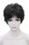 Wiginway Short Medium Brown Curly Wigs Women's Wigs Natural Synthetic Capless Hair Full Wig-Medium Brown-