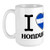 CafePress - I Love Honduras Large Mug - Coffee Mug Large 15 oz. White Coffee Cup