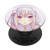 Anime Girl PopSockets Grip PopSockets PopGrip- Swappable Grip for Phones  and  Tablets