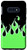 Galaxy S10e Y2K Aesthetic Flames Green Black 90's E-Girl EBoy Case