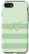 iPhone SE -2020- - 7 - 8 Pastel Mint Green Stripes Letter K Initial Monogram Case