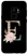Galaxy S9 plus Modern Monogram Initial Letter E Peony Floral Pattern Design Case