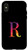 iPhone X-XS Tie Dye Pattern Monogram Letter R Name Initial Case