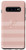Galaxy S10 Rose Pink Stripes Letter L Initial Monogram Case