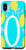 iPhone XS Max Letter O Monogram Yellow Lemon Teal Blue Background Wreath Case